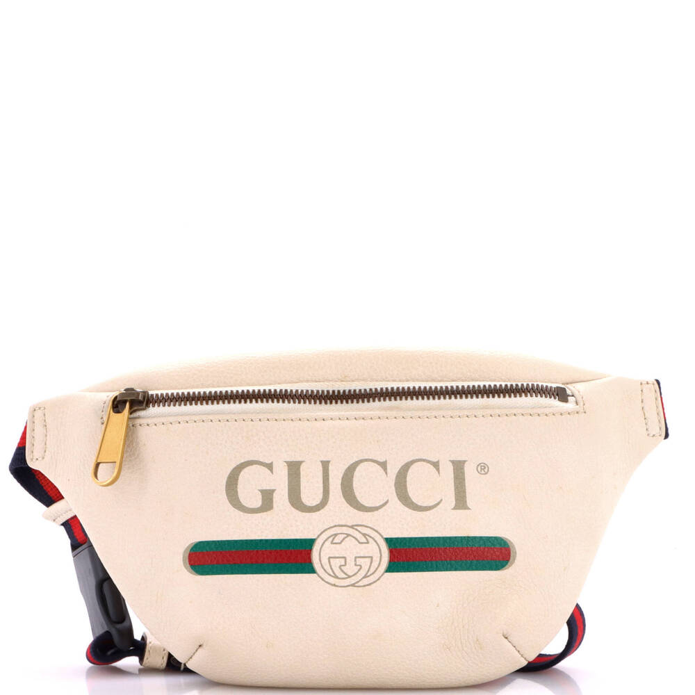 Gucci Small Logo Belt Bag Printed Leather